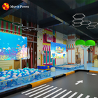 สวนสนุก VR Theme Park เครื่องเกมอาร์เคดแบบโต้ตอบ Virtual Reality Simulator