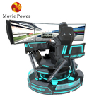 เครื่องเกมจำลองการแข่งรถไฮดรอลิค 4d 6dof Motion Platform Driving Simulator