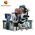 4d 8d 9d Virtual Reality Simulator Vr เครื่องเกม Roller Coaster Vr Chair 2 ที่นั่ง