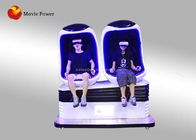 เกมส์แอ็คชัน 2 ที่นั่ง 9D VR Cinema / ภาพยนตร์เสมือนจริง Roller Coaster Movie