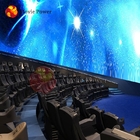 200 ที่นั่งไฟเบอร์กลาส 5d Motion Theater Seat Theme Park Dome Cinema
