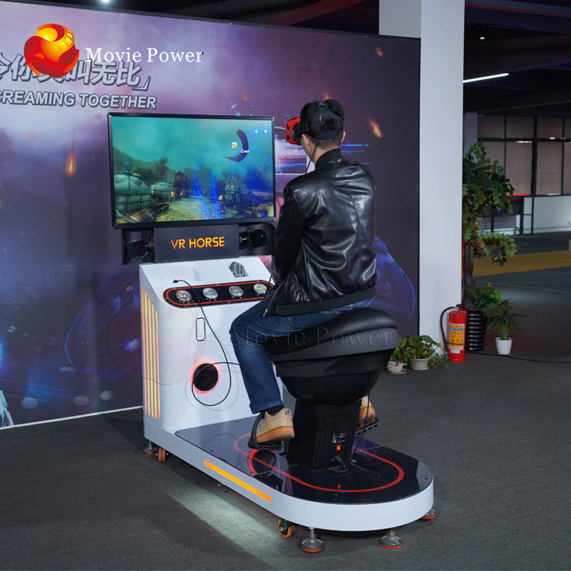 Kids Entertainment Equipment Virtual Reality Simulator 9d Vr Horse Riding