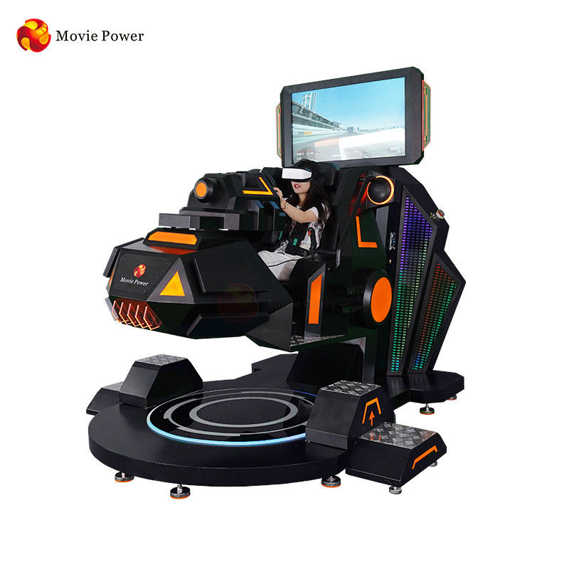 Immersive Projection ในร่ม VR Roller Coaster 360 Simulator เครื่องเกมสนุก
