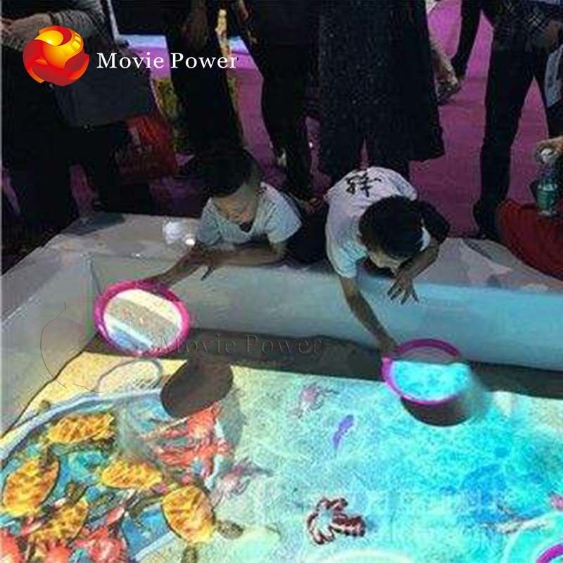Multi Interactive Floor Games Projection System Vr Playground Equipment