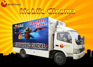 อุปกรณ์โรงภาพยนตร์ 5D 12D Cinema Truck 6 - 12 ที่นั่ง