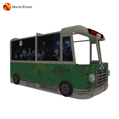 Vr Zombie Shooter ระบบจำลองความจริงเสมือน 9d VR Ghostly Bus