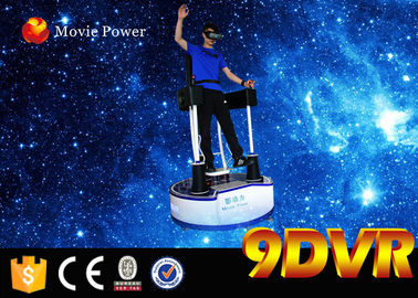 แว่นตา 3 มิติเสมือนจริง Stand-up Flight VR 9D Vr เครื่องเกม Cinema Simulator 9D