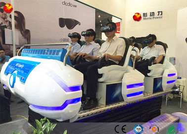 12 เดือนรับประกันภาพยนตร์หลายเรื่อง 9D VR Cinema Game Simulator สำหรับยุคที่แตกต่างกัน