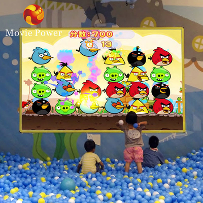 เกมส่องผนังชั้นใหญ่เด็ก สนามเด็กในบ้าน สนามเด็กเล่น 3D เกมบอลปฏิกิริยาสําหรับเด็ก