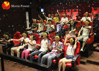 วิทยาศาสตร์ล่าสุดไดนามิคไดรฟ์ 4D Movie Theater ตื่นเต้นเรดิโอระบบไฟฟ้า
