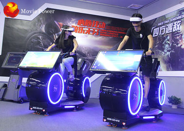 9D Vr Cinema Simulator แว่นตากีฬา VR อุปกรณ์จักรยานสำหรับฟิตเนส VR Bike