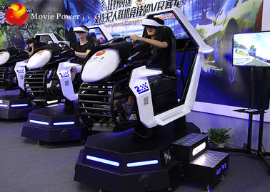 Amazing 4D Vr Racing Simulator, อุปกรณ์เสมือนจริง 4KW Power