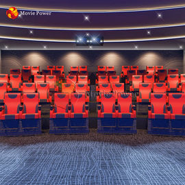เครื่องฉายภาพยนตร์จอโค้งในร่ม 4D Motion Cinema 2 ที่นั่ง