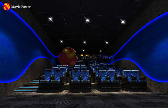 เอฟเฟกต์พิเศษที่น่าดึงดูดใจ 4d 5d Electric Cinema Theatre Simulator