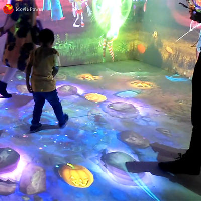 เกมสำหรับเด็ก 3D Magic Interactive Floor Projection System SGS
