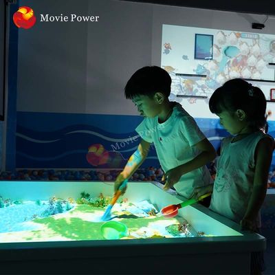 สนามเด็กเล่นในร่มสำหรับเด็ก AR Interactive Game Multiplayer Interactive Magic Game Sand Box