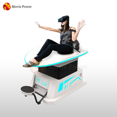 Indoor 9D Virtual Reality Simulator มินิสไลด์รถไฟเหาะสีที่กำหนดเอง