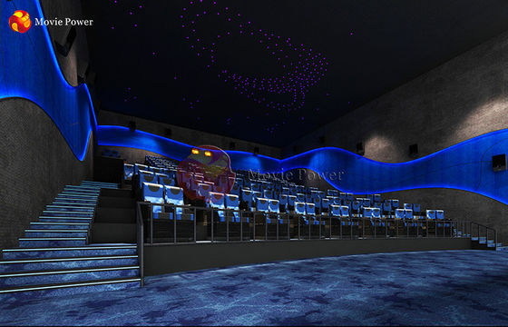 สภาพแวดล้อมที่ดื่มด่ำ 5d Cinema Theater Simulator 3 Dof Electric Dynamic System