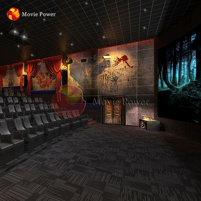 ความสมจริง 5D Cinema Theater Simulator เครื่องเกม Immersive Environment Movie Package