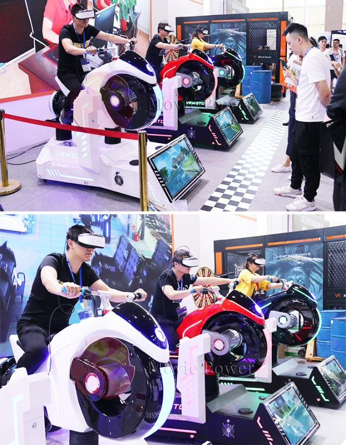 เครื่องจำลองการขับขี่บ้าที่น่าประทับใจในร่ม 9d VR Racing Game Machine 1
