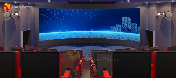 สวนสนุก 300 ที่นั่งโรงภาพยนตร์ 4D Projector 0