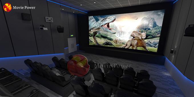 Movie Power Entertainment Experience เก้าอี้ไดนามิก 220V 5D Cinema Equipment ในดูไบ 0