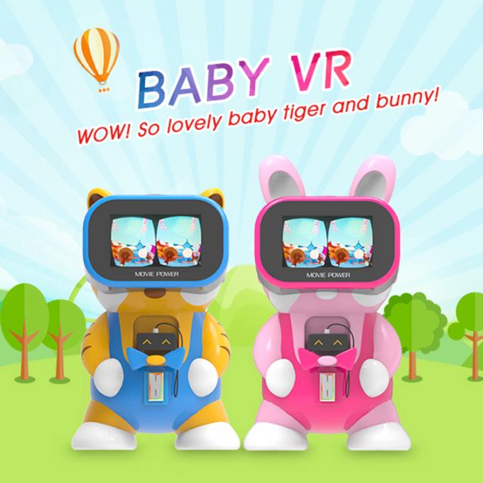 สวนสนุกอื่น ๆ สำหรับเด็ก Vr Equipment Kids 9d Virtual Reality Machine 0
