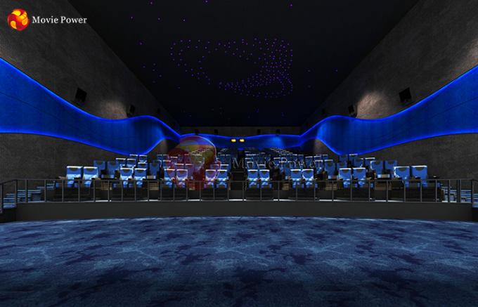 เอฟเฟกต์พิเศษที่น่าดึงดูดใจ 4d 5d Electric Cinema Theatre Simulator 0