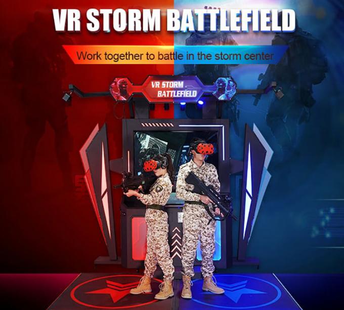 9D Virtual Reality Standing Platform ผู้เล่นหลายคน Vr Infinite Walking Space Battle Simulator 0