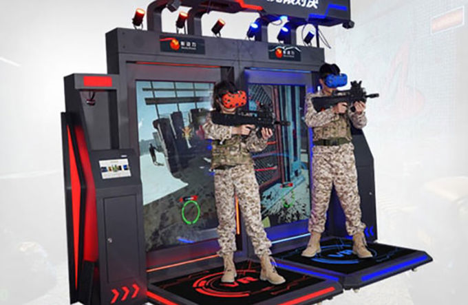 สวนสนุก Zombie Multiplayer Virtual Reality Simulator Vr Game Machine 0
