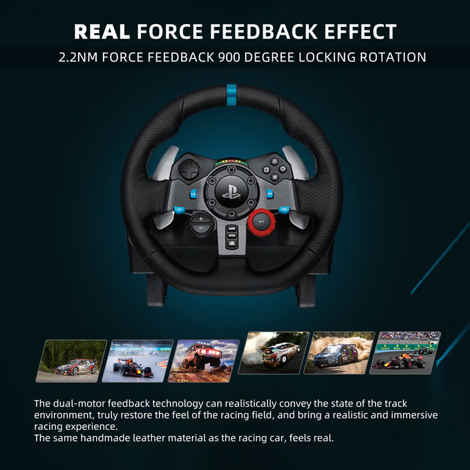 เครื่องเกมจำลองการแข่งรถไฮดรอลิค 4d 6dof Motion Platform Driving Simulator 4
