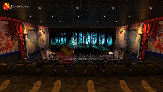 5D Horror Scene Interactive Cinema สนามเด็กเล่นโครงการสวนสนุก 0