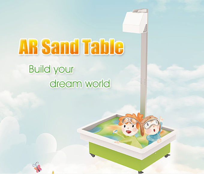 เกมในร่มระบบโต้ตอบ Kids AR Interactive Projection Sand Box 0
