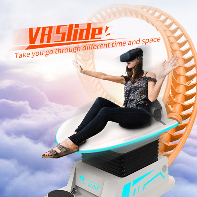 ความบันเทิง VR Motion Simulator 9d Virtual Reality Roller Coaster Gaming Equipment 0
