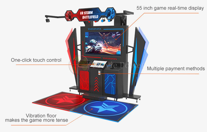 Infinity Battle VR เกมยิงปลา มัลติพlayer 9d Shooter Simulator Gun Arcade เกมสําหรับการค้า 2