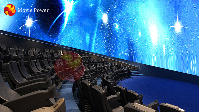 200 ที่นั่งไฟเบอร์กลาส 5d Motion Theater Seat Theme Park Dome Cinema 0
