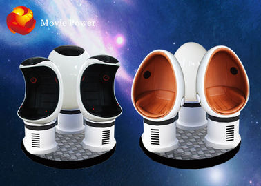 แพลตฟอร์มการหมุนเวียนโฆษณาเชิงพาณิชย์ 360 ° 9D VR Cinema Movie Theater Equipment