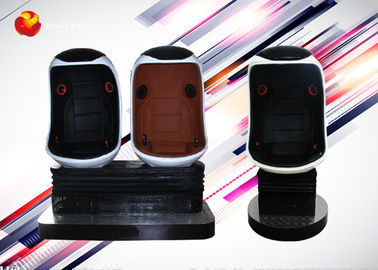 โรงภาพยนตร์เสมือน 9D เสมือนจริงแบบ Single / Triple Interactive พร้อมแว่นตา Vr 360