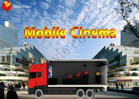 Dynamic 7d Truck Mobile Cinema โฮโลแกรมโปรเจคเตอร์เก้าอี้ Motion Seat 7d Simulator