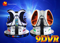 9d Vr Egg Cinema Vr โรงละครโรงภาพยนตร์ Motion Chair Simulator สำหรับขาย Vr Roller Coaster 360 สำหรับห้างสรรพสินค้า