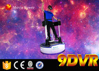 เครื่องกำเนิดไฟฟ้าแบบไดนามิก Stand - Up Flight VR 9D เครื่องจำลองภาพยนตร์ 5.5 นิ้วหน้าจอ HD 2k