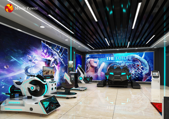 9D VR Theme Park สนามเด็กเล่นในร่ม Kids Entertainment อุปกรณ์เสมือนจริง