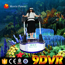 วิดีโอเกมไวท์ 9d วีอาร์ซีรีส์ยืนขึ้น 9D Action Cinema 360 Degree 200kg