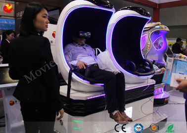 Double Seats Virtual Reality Simulator Vr Gaming Roller Coaster 2 ผู้เล่นสำหรับเด็ก Park