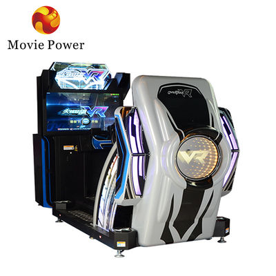 สนามเล่นในห้องพัก รถแข่งรถยนต์ ซิมูเลอเตอร์เวิร์ชูอัลเรอลิตี้เกม 9D VR อุปกรณ์เกม