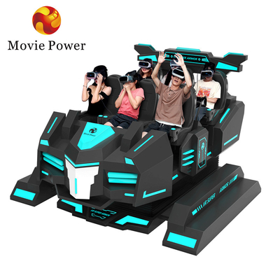 6 ที่นั่ง รอลเลอร์โคสเตอร์ ซิมูเลอเตอร์ความเป็นจริงเสมือนจริง 3d Vr Motion Chair สําหรับสวนสนุก