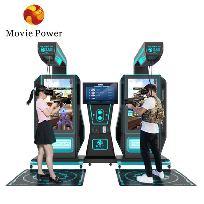 เครื่องยิง ปืนอาร์เกด 2 คน รถสนุก 9d VR Simulator