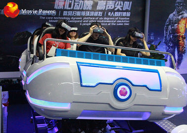 การเคลื่อนไหวที่น่าตื่นเต้น 6 องศาของการออกแบบแคปซูลเสรีภาพ 9D VR Cinema การเคลื่อนไหวที่น่าตื่นเต้น