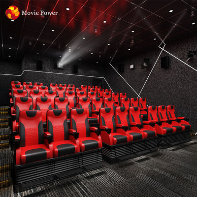 โรงภาพยนตร์ 3 มิติเสมือนจริง 5d เก้าอี้โรงหนังไฟฟ้า