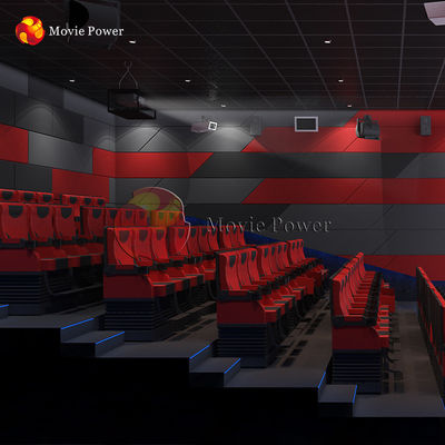 สวนสนุก Immersive 4d 12d เก้าอี้โรงหนัง 4d Motion Cinema Theater System